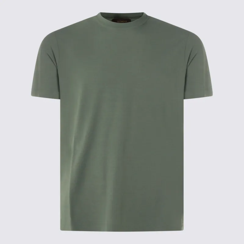 T-Shirts And Polos Light Green made by Zanone