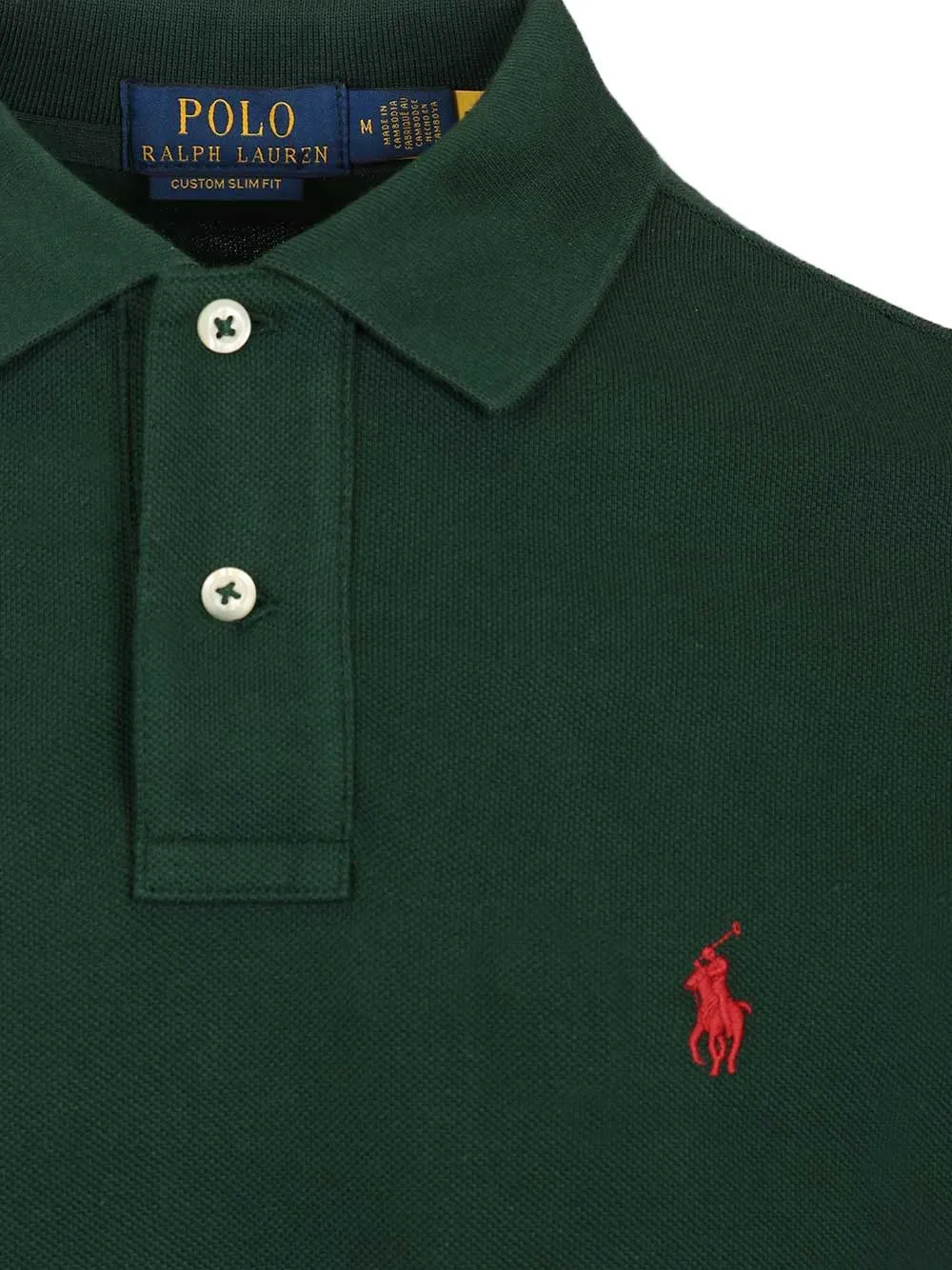 Cotton Polo Polo Shirt Green sold by Wanan Luxury product image thumbnail 3