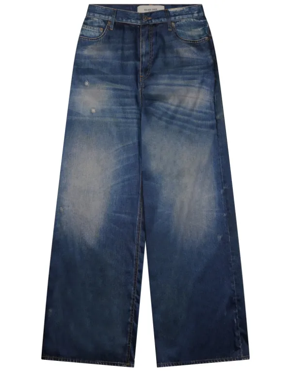 Pantalone Con Stampa Jeans made by Golden Goose