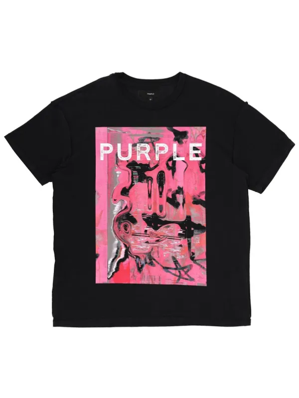 T-Shirt With Print made by PURPLE BRAND