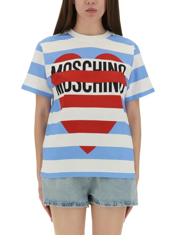 T-Shirt With Logo made by Moschino