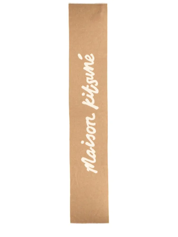 Wool Scarf made by MAISON KITSUNE