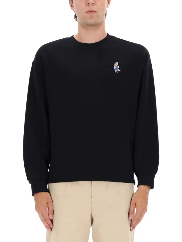 "Comfort Dressed Fox" Sweatshirt made by MAISON KITSUNE