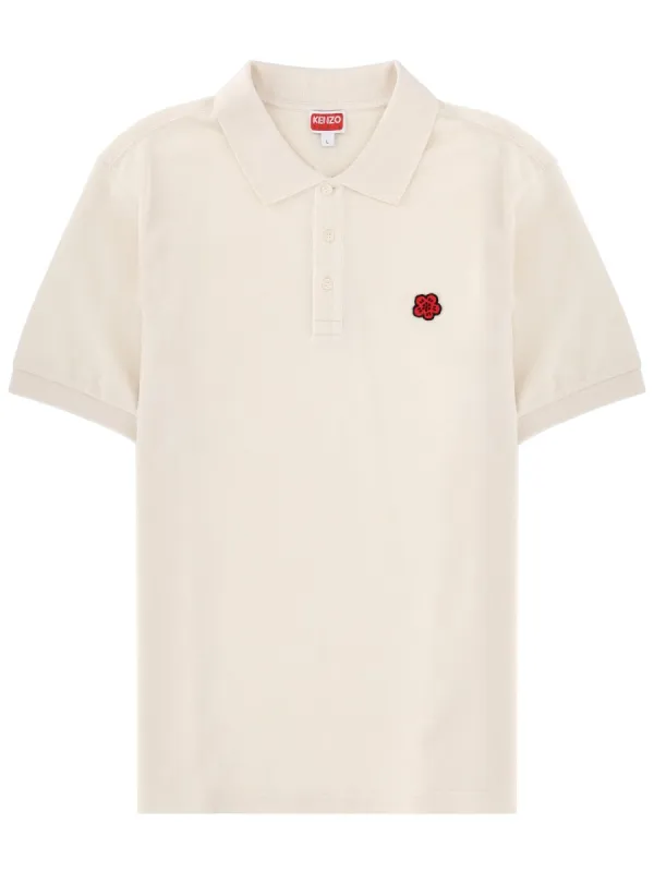 "Boke Flower" Polo Shirt made by Kenzo
