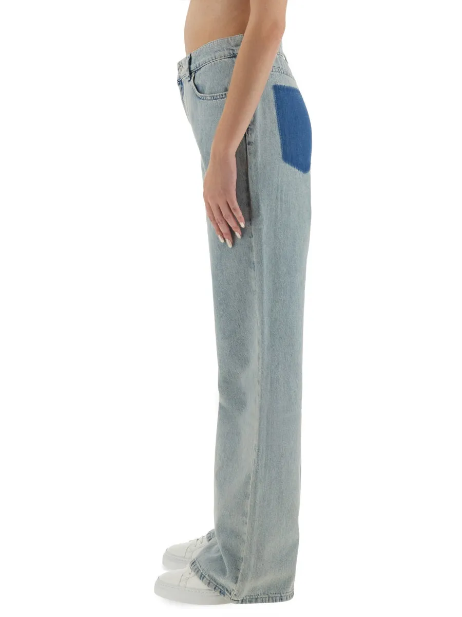 Jeans Wide Leg sold by Wanan Luxury product image thumbnail 4