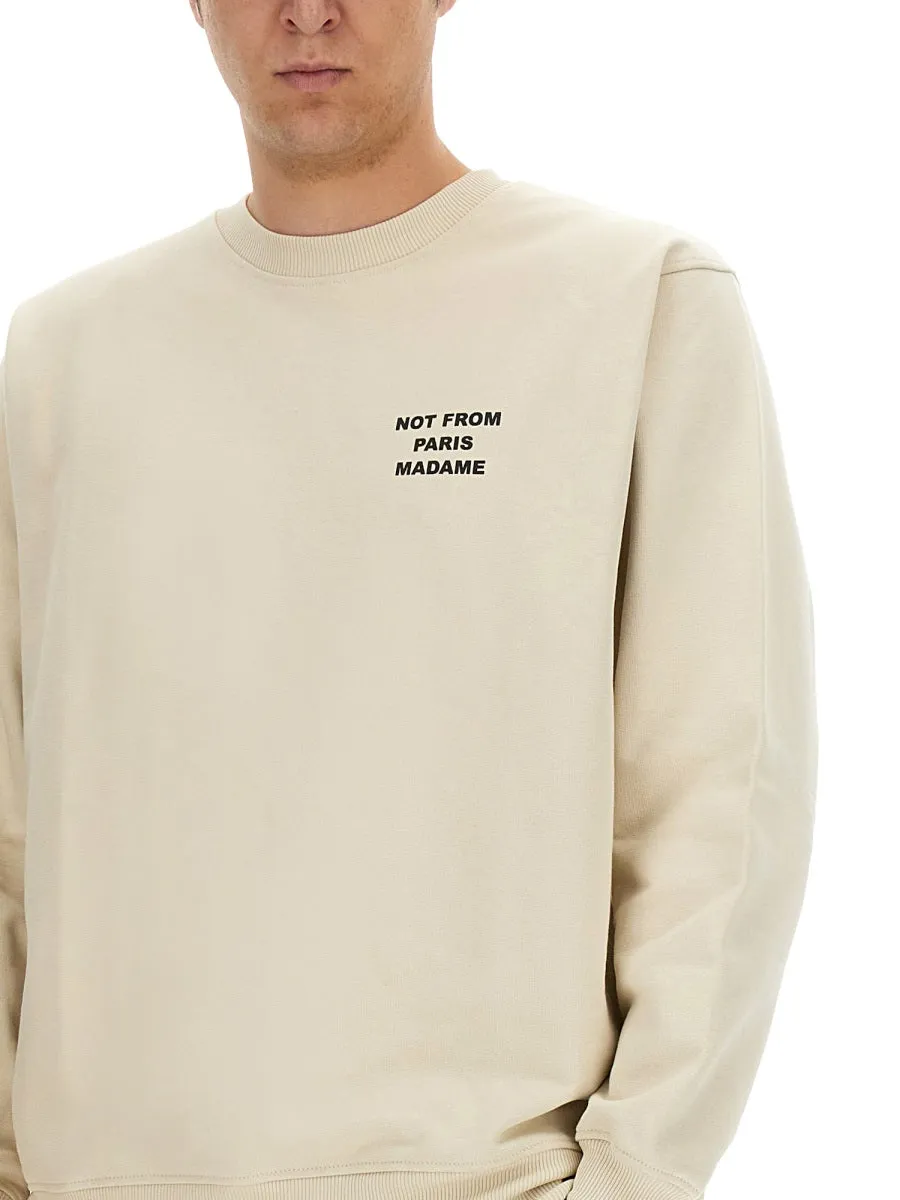 "Slogan" Sweatshirt sold by Wanan Luxury product image thumbnail 4