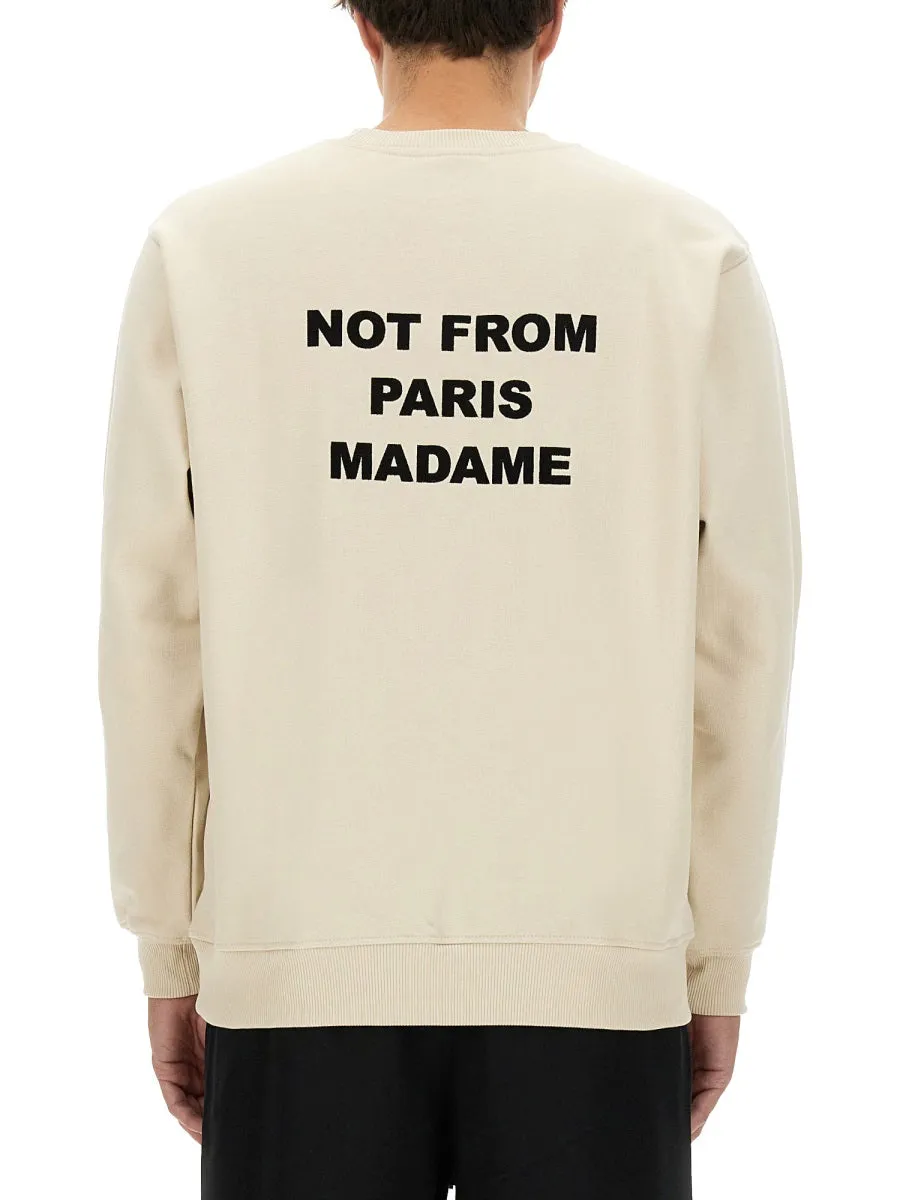 "Slogan" Sweatshirt sold by Wanan Luxury product image thumbnail 3