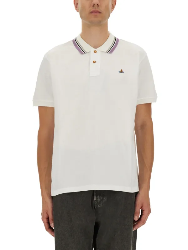 Classic Cotton Pique Polo Shirt made by Vivienne Westwood