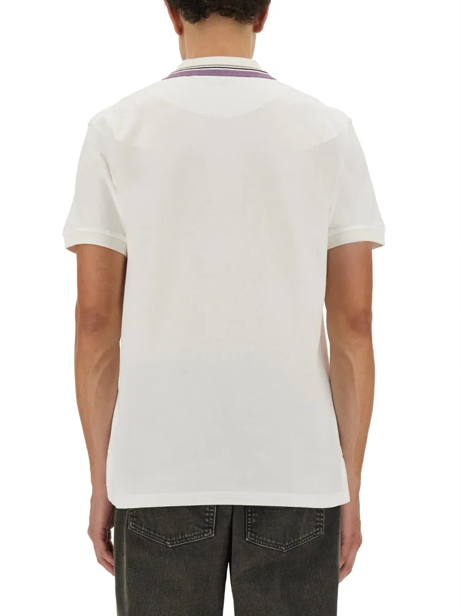 Classic Cotton Pique Polo Shirt sold by Wanan Luxury product image thumbnail 3