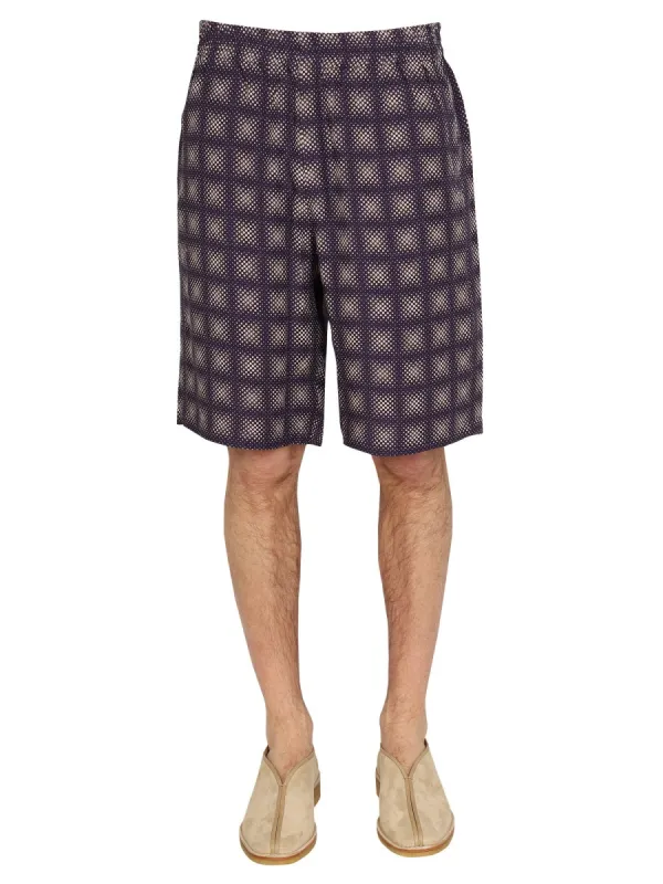 Check Print Bermuda made by Needles