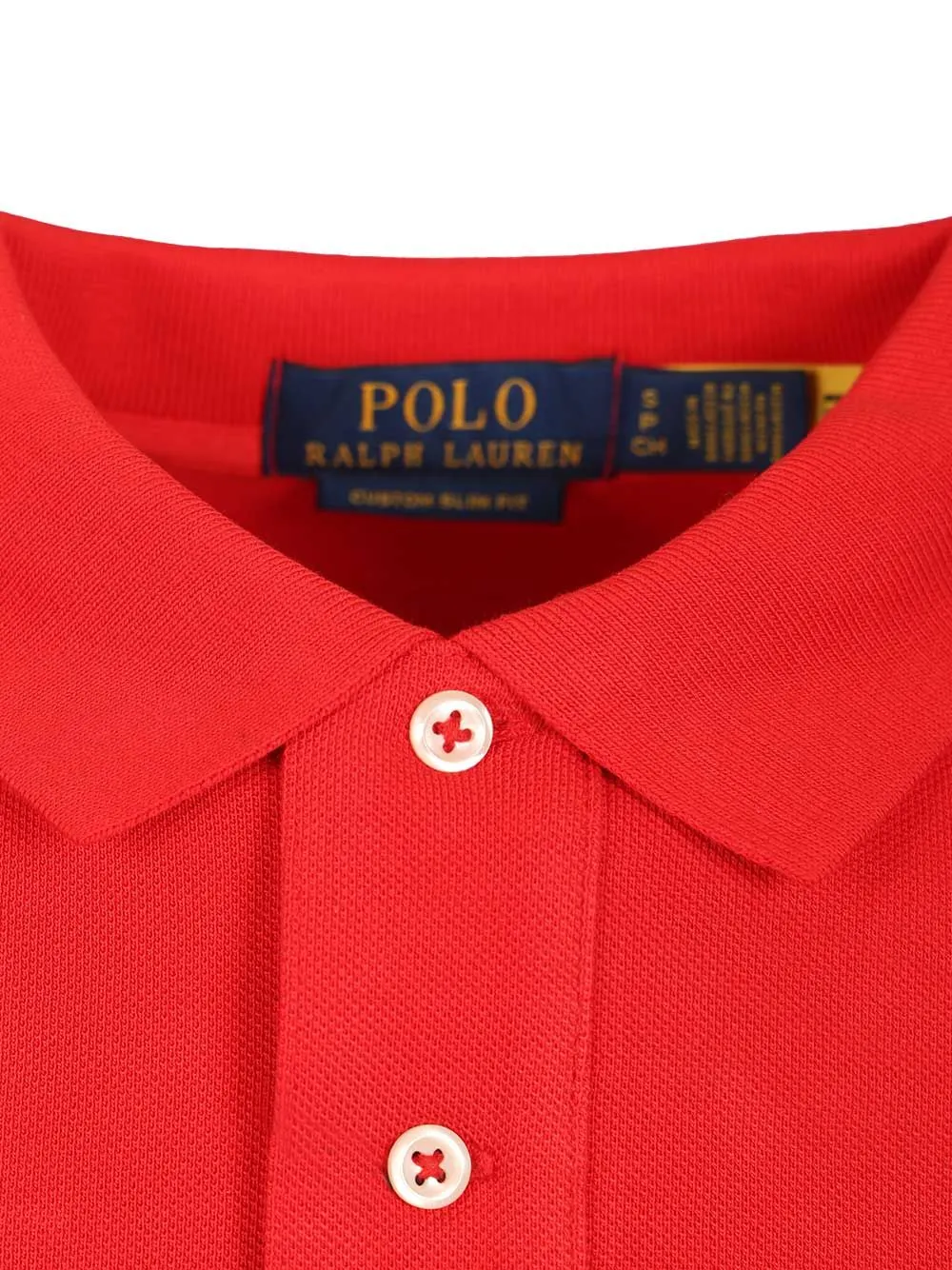Cotton Jersey Polo Shirt Red sold by Wanan Luxury product image thumbnail 4