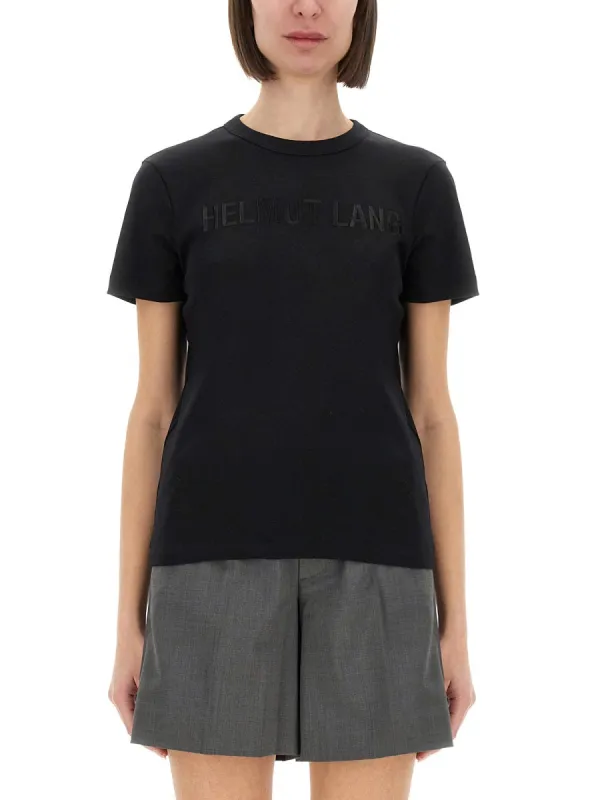T-Shirt With Logo made by Helmut Lang