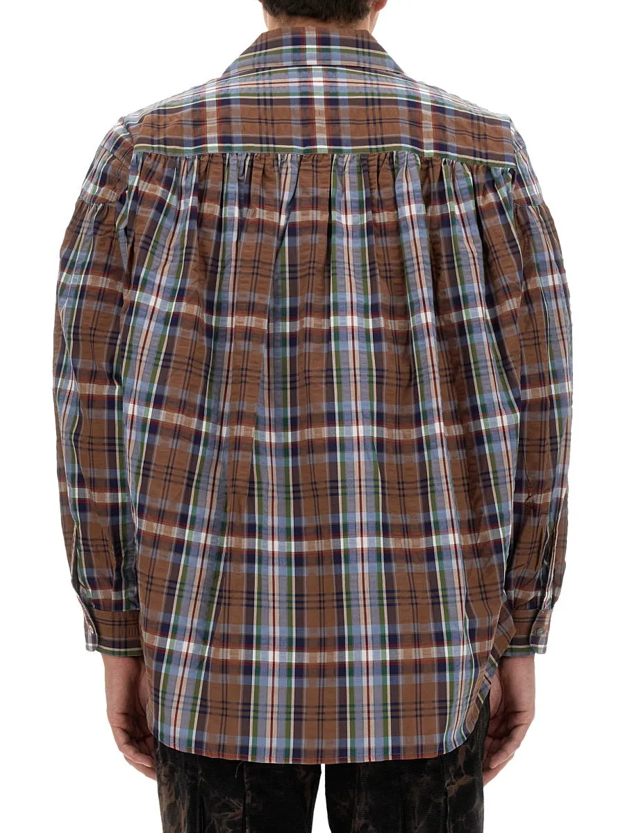 Seersucker Cotton Shirt sold by Wanan Luxury product image thumbnail 3