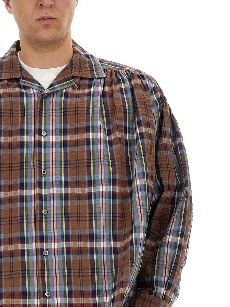 Seersucker Cotton Shirt sold by Wanan Luxury product image thumbnail 4