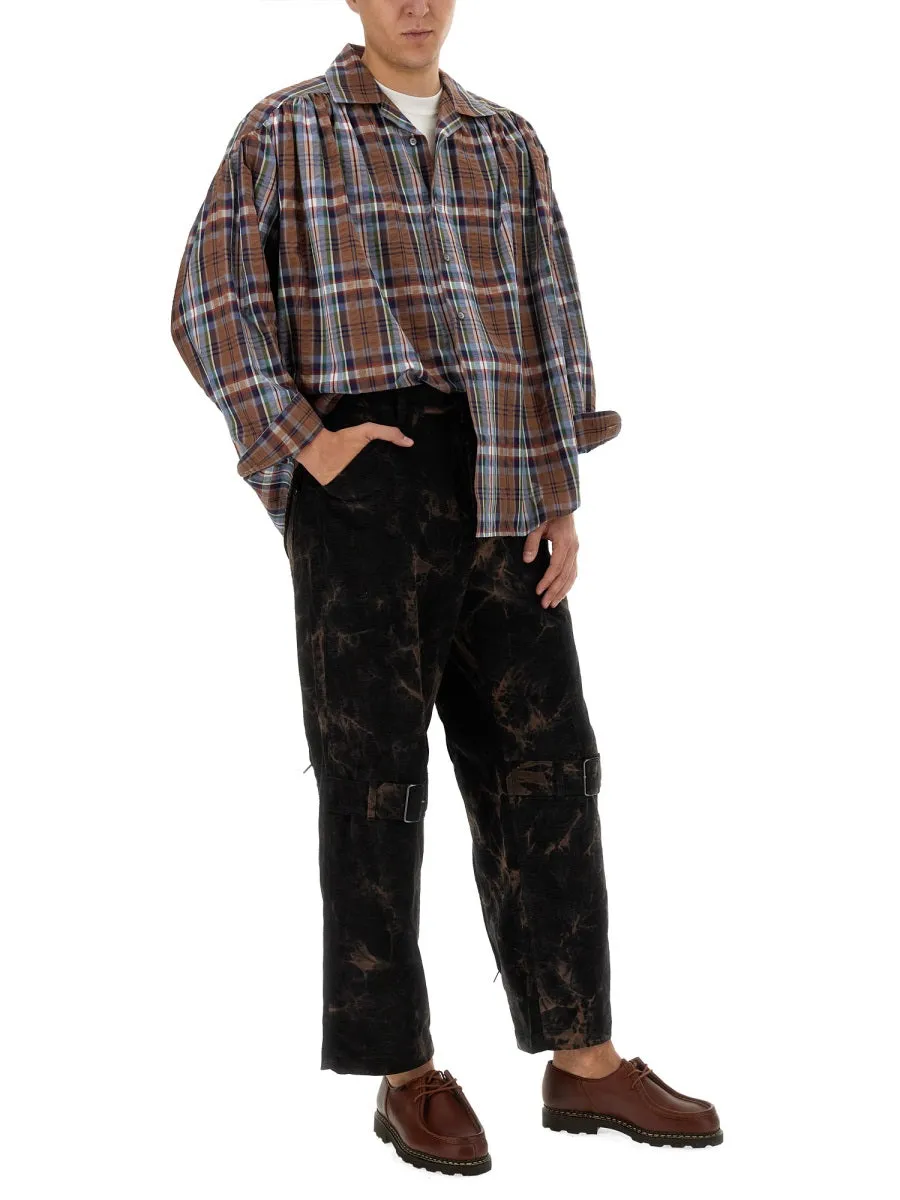 Seersucker Cotton Shirt sold by Wanan Luxury product image thumbnail 2