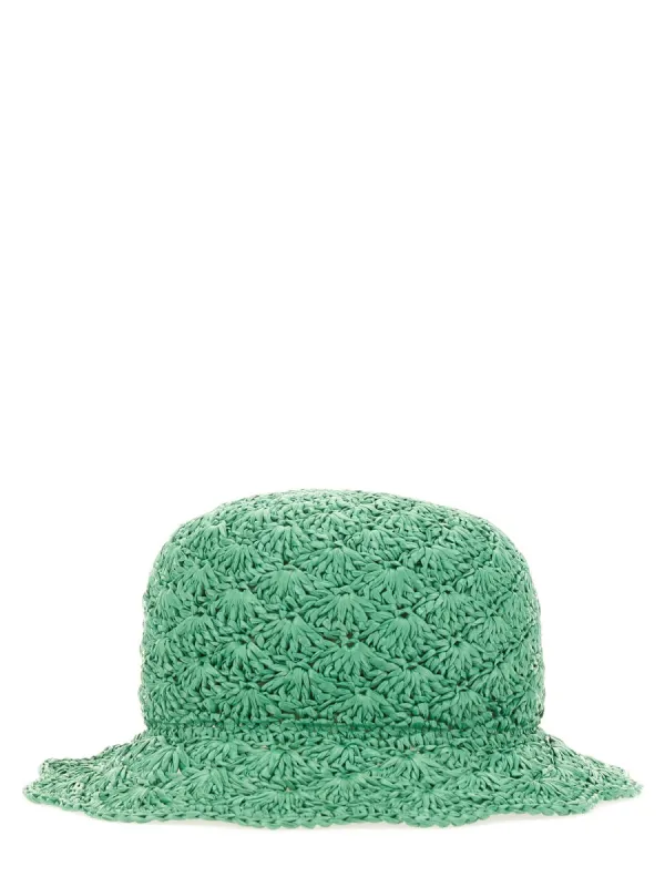 Raffia Bucket Hat made by RED Valentino