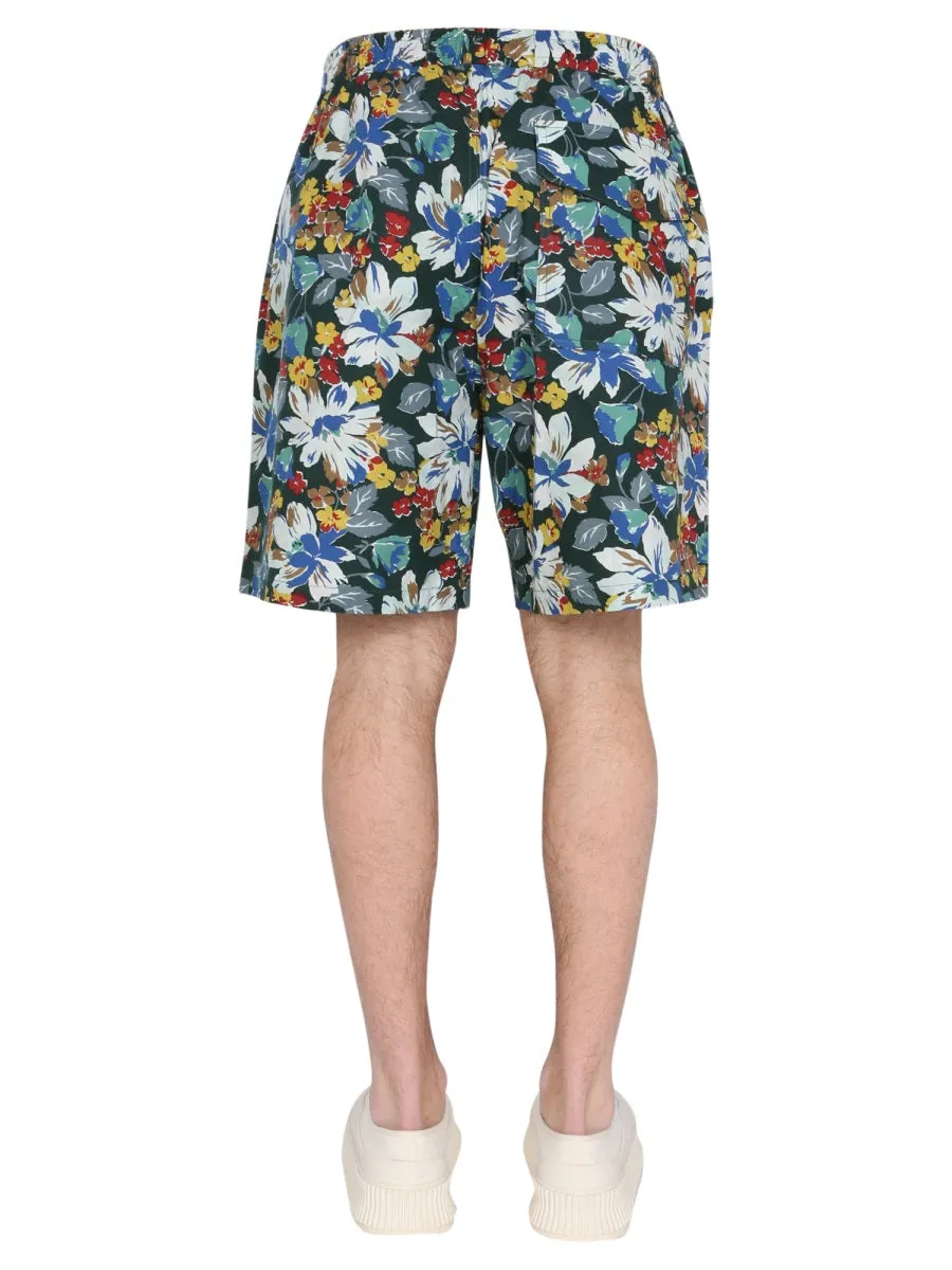 Bermuda With Floral Print sold by Wanan Luxury product image thumbnail 4
