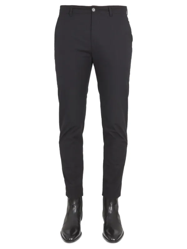 Pants With Logo Patch made by Wanan Luxury