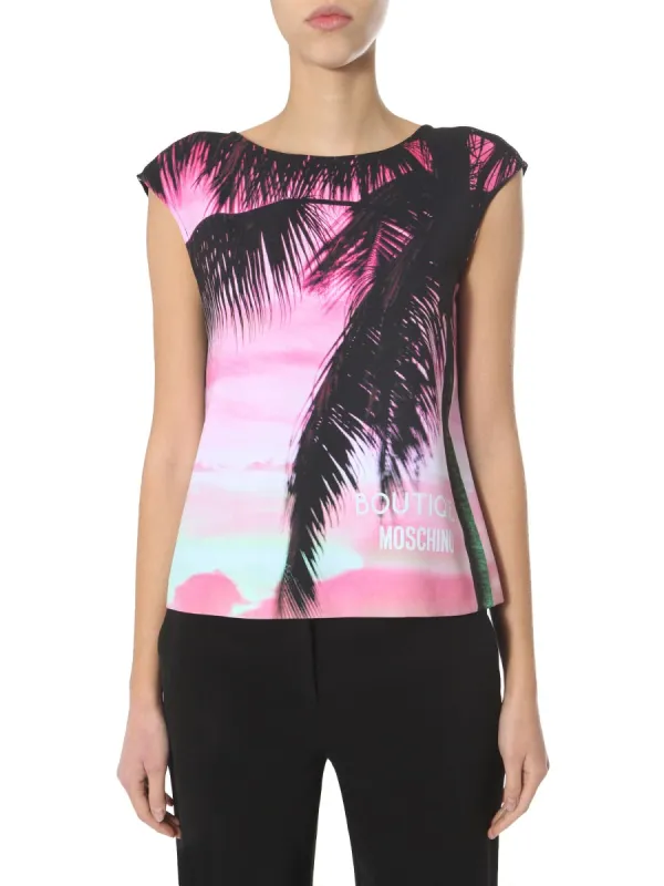 Sleeveless Top made by Moschino