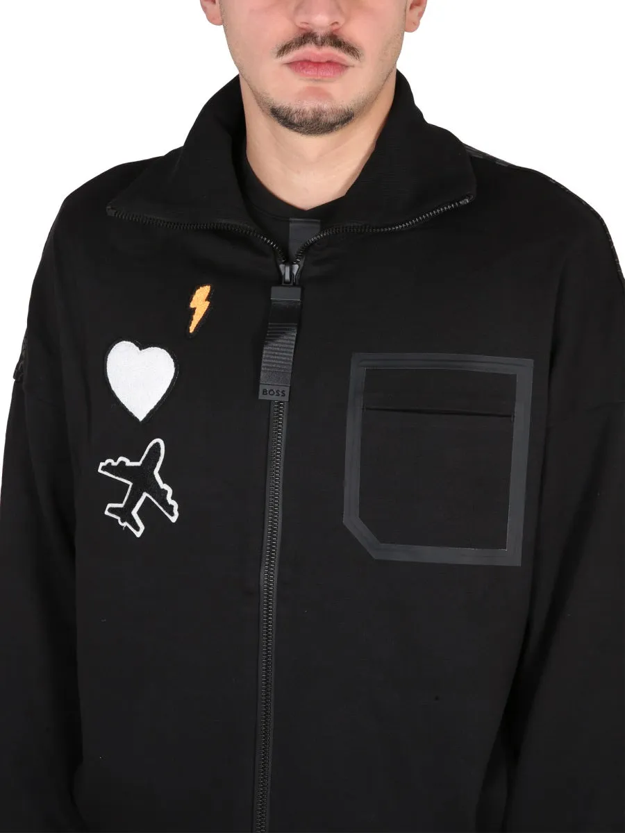 Sweatshirt With Logo sold by Wanan Luxury product image thumbnail 4