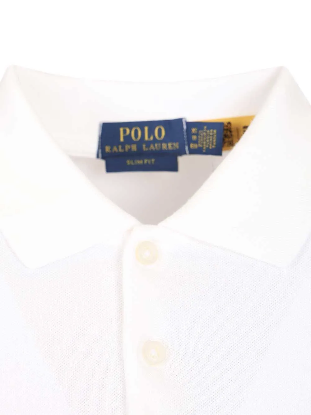 Slim Fit Polo Shirt White sold by Wanan Luxury product image thumbnail 4
