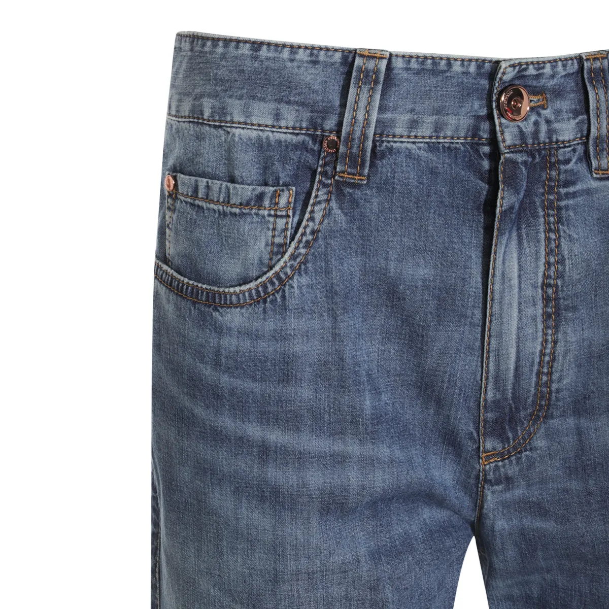 Jeans Med Wash Denim sold by Wanan Luxury product image thumbnail 3
