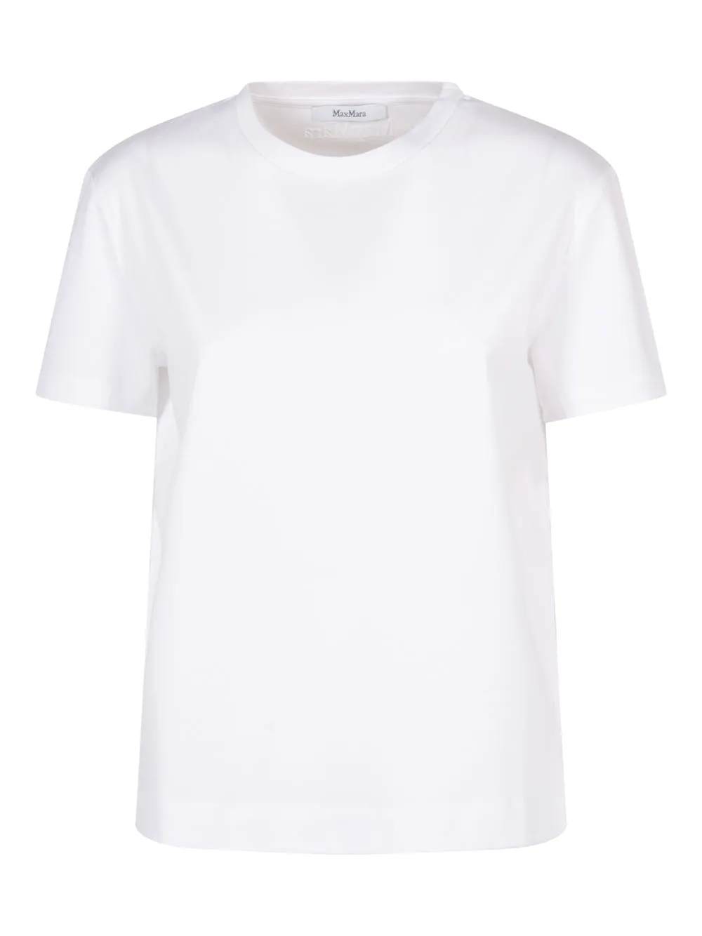 Cotton T-Shirt With Embroidered Logo On The Back sold by Wanan Luxury