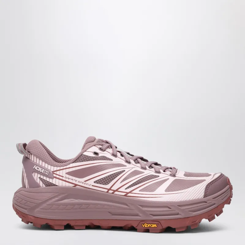 Mafate Speed 2 Classic Mauve/Carnation Sneakers made by Hoka