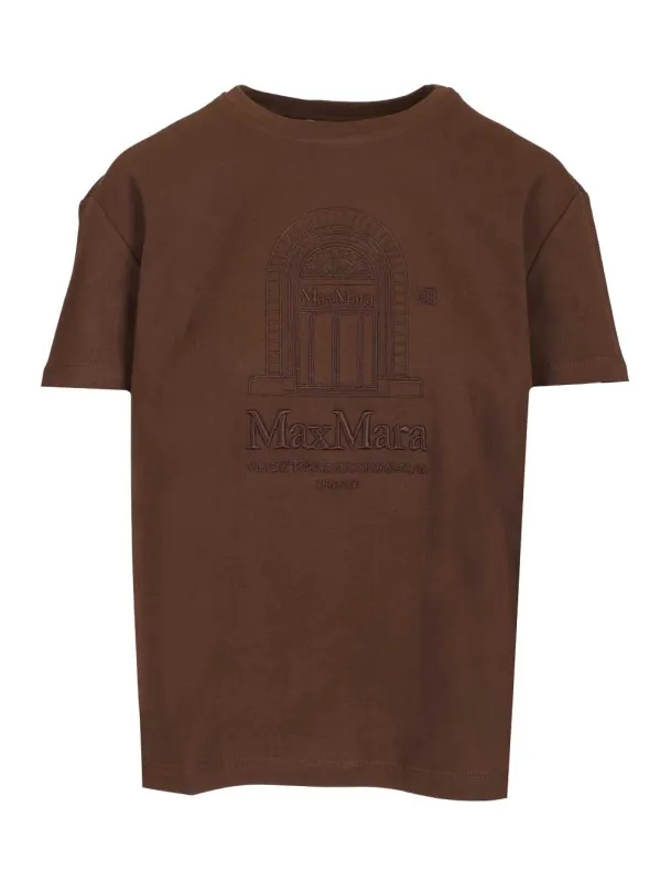 Jersey T-Shirt Brown made by Wanan Luxury