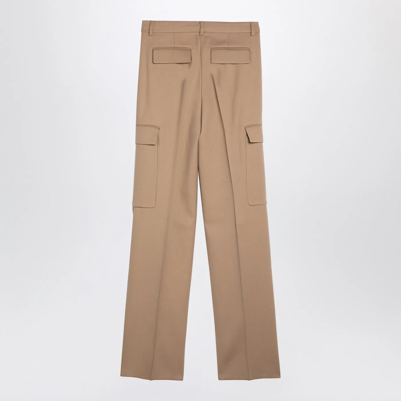 Caramel-Coloured Cargo Trousers sold by Wanan Luxury product image thumbnail 2