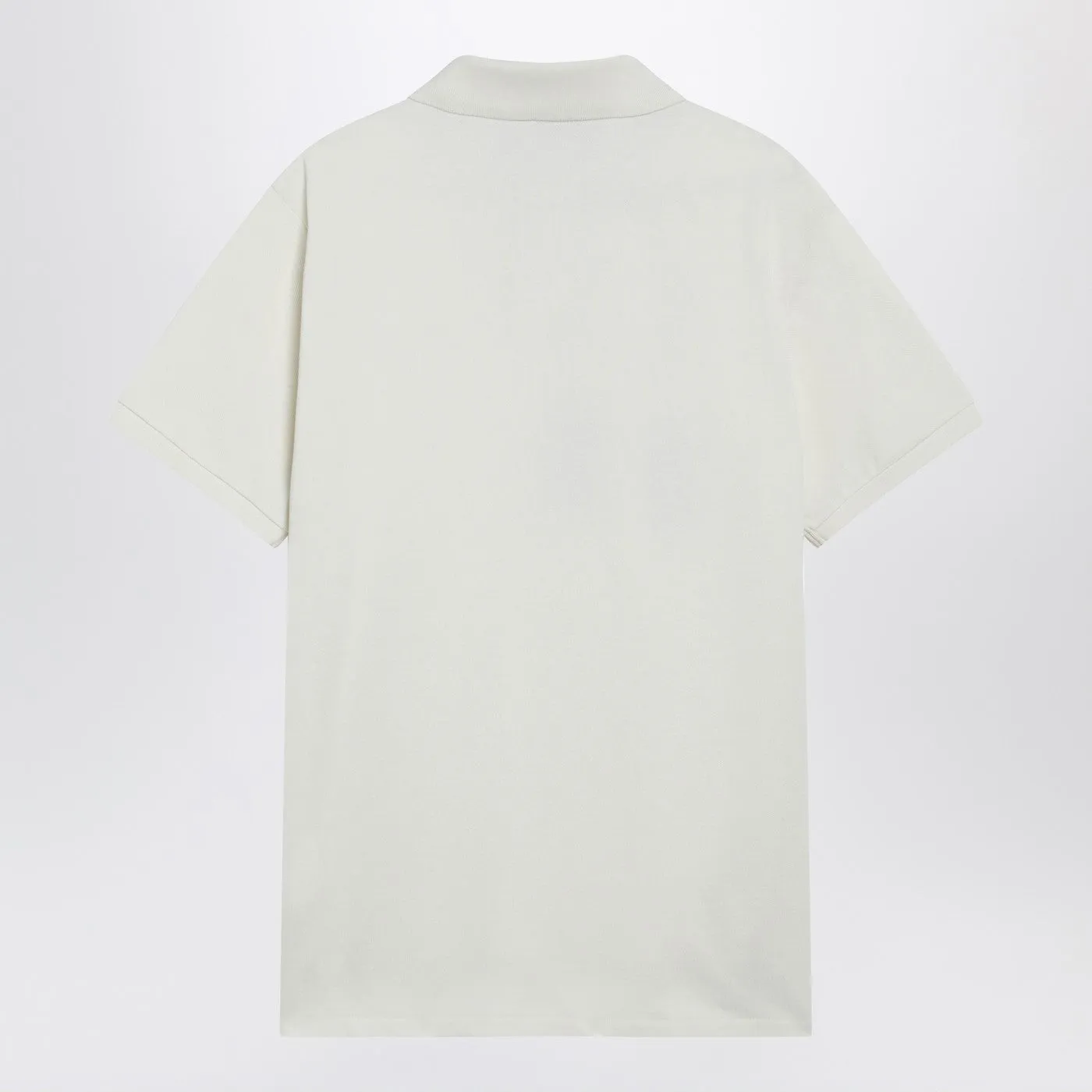 Cream-Colored Cotton Custom Slim-Fit Polo Shirt sold by Wanan Luxury product image thumbnail 2
