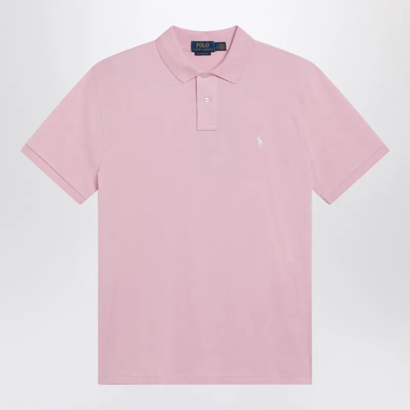 Pink Custom Slim-Fit Cotton Polo Shirt made by Polo by Ralph Lauren
