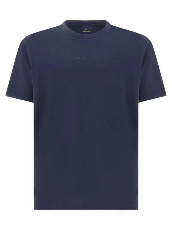 Logo-Print Lightweight Cotton Jersey T-Shirt made by Paul & Shark