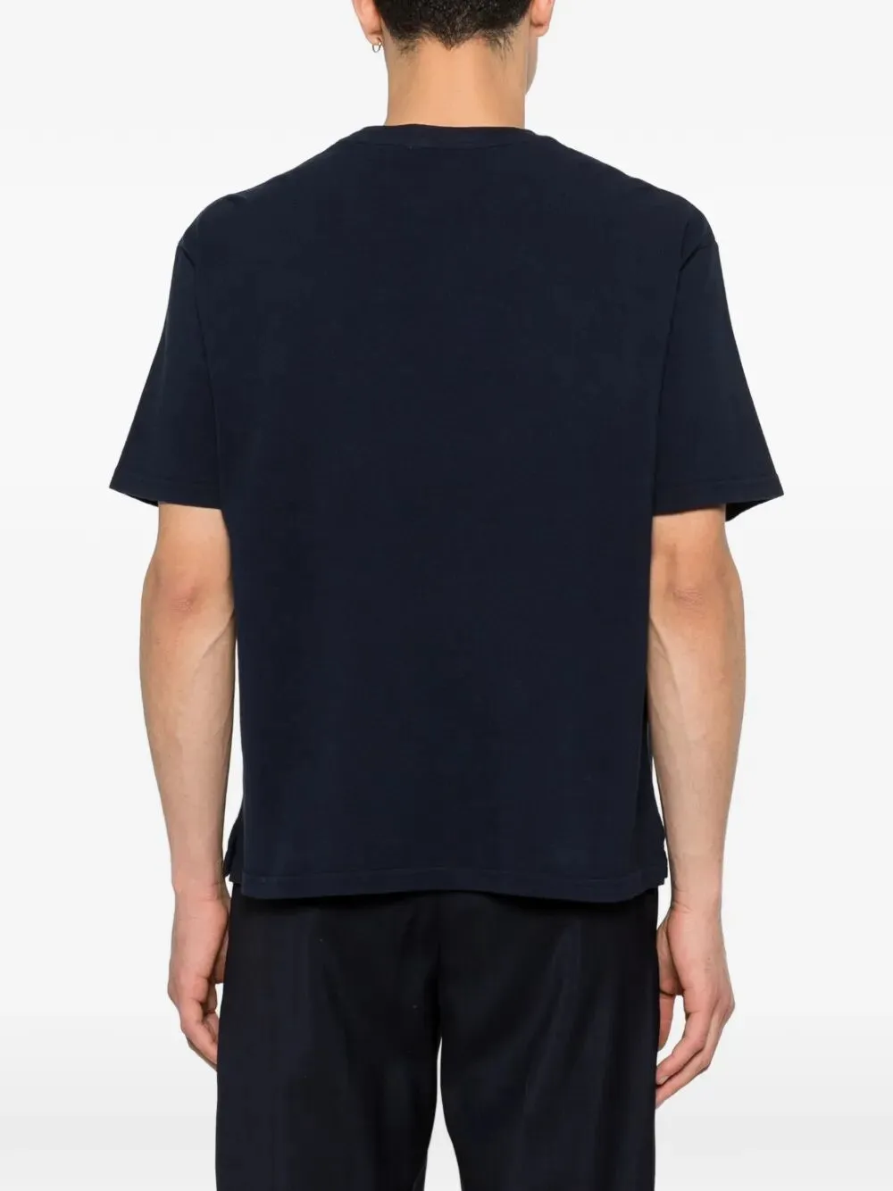 Round-Neck Cotton T-Shirt sold by Wanan Luxury product image thumbnail 3