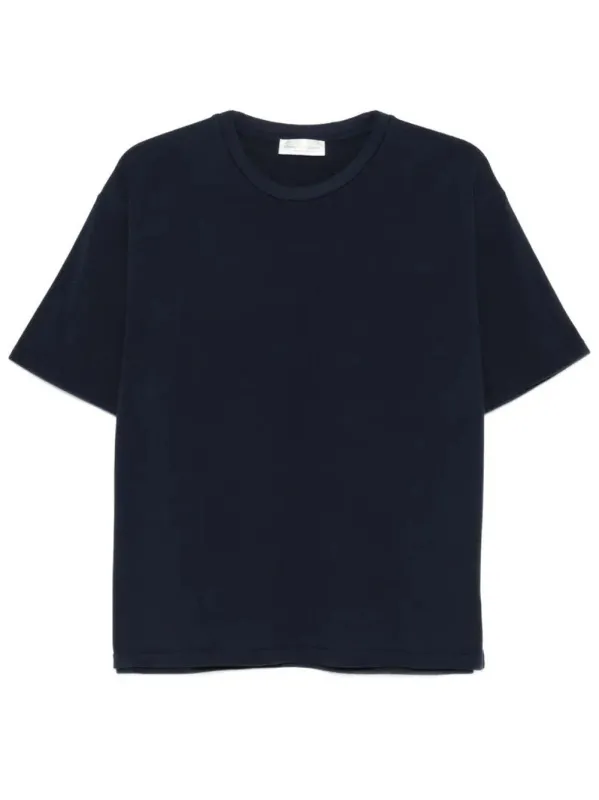 Round-Neck Cotton T-Shirt made by Roberto Collina