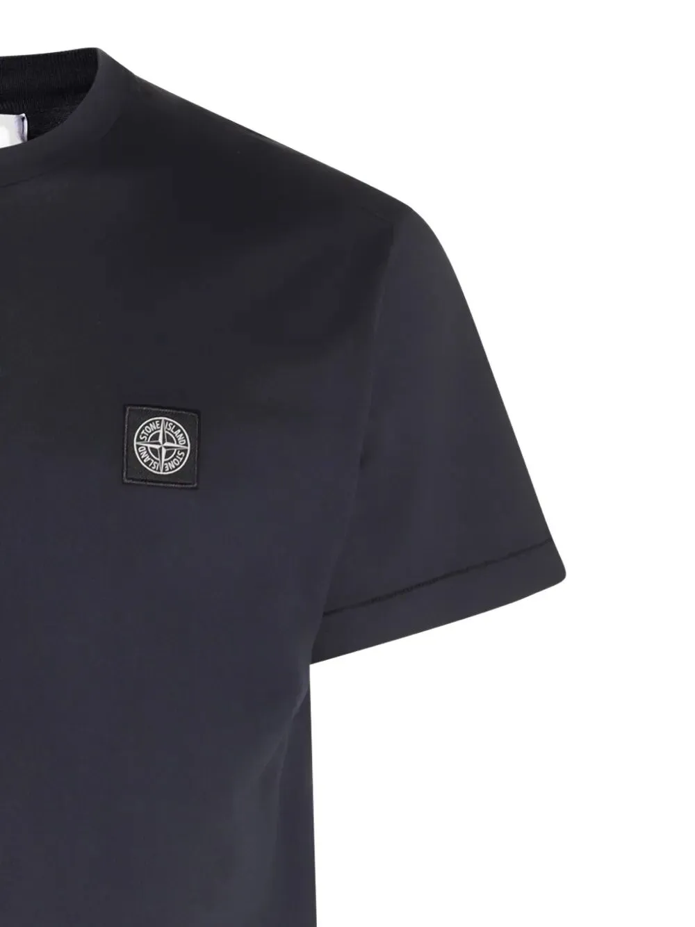 Slim Fit Cotton Jersey T-Shirt With Compass Patch sold by Wanan Luxury product image thumbnail 3