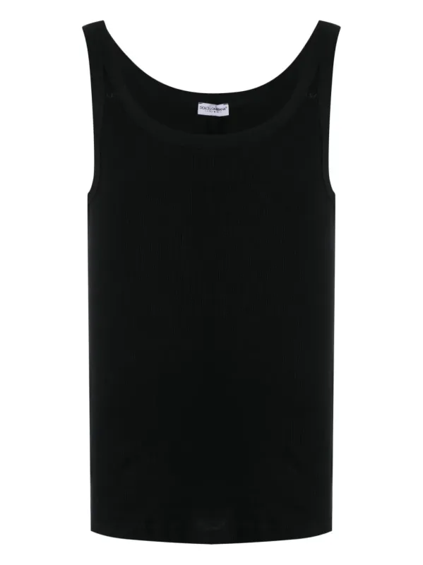 Marcello Ribbed Tank Top made by Dolce & Gabanna