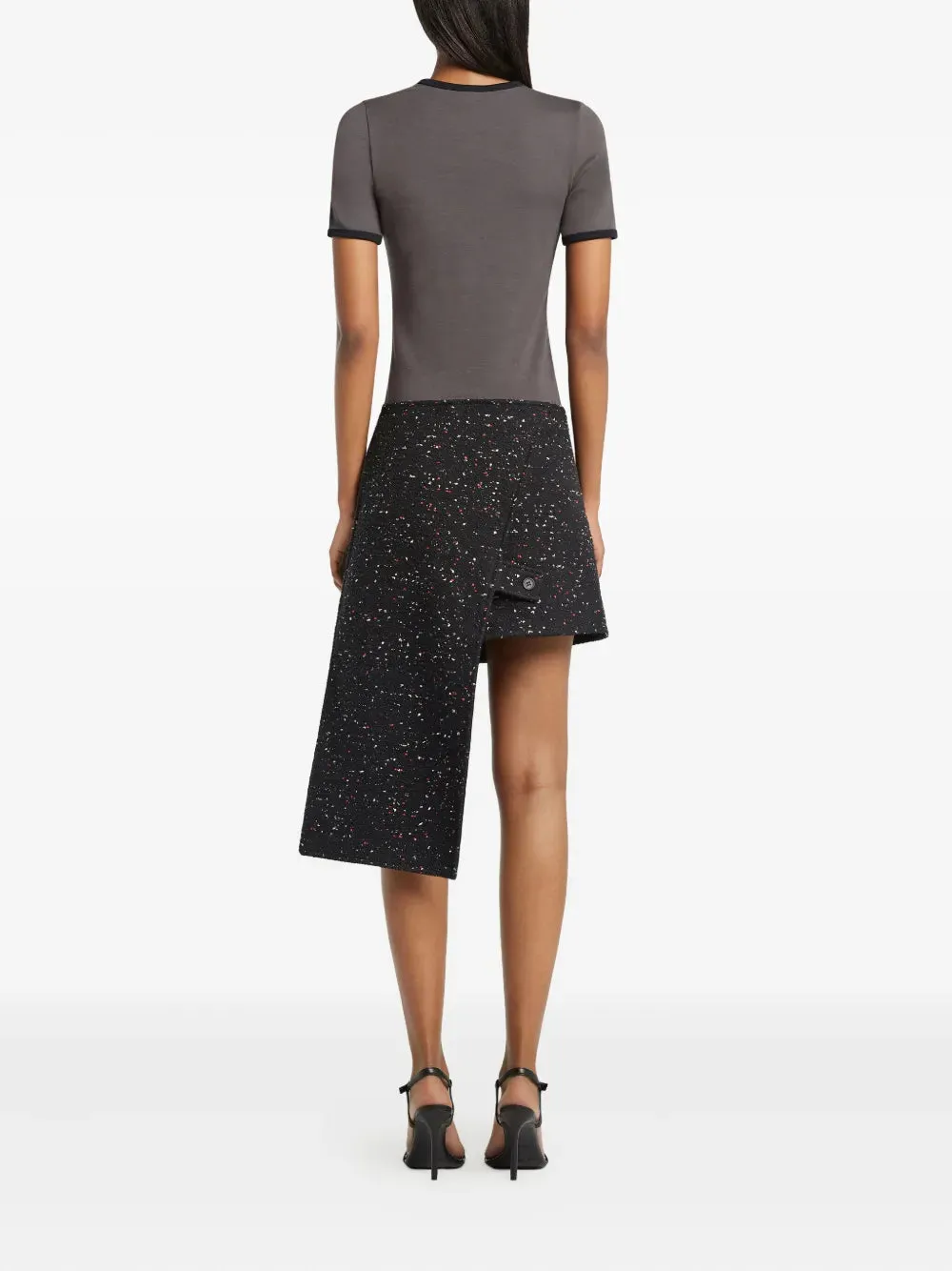 Cotton T-Shirt With Contrasting Trim sold by Wanan Luxury product image thumbnail 3