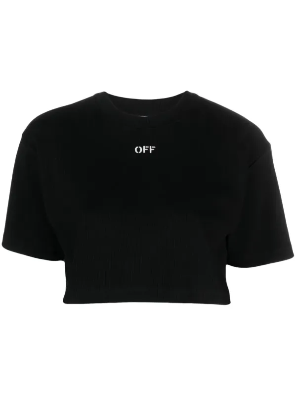 Off-Stamp Crop T-Shirt made by Off-White