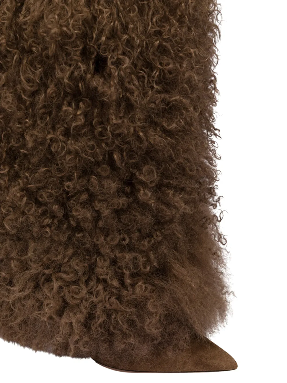 Furry Stiletto Boot sold by Wanan Luxury product image thumbnail 5