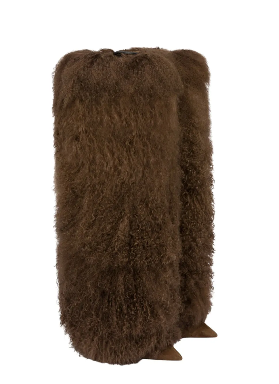 Furry Stiletto Boot sold by Wanan Luxury product image thumbnail 2