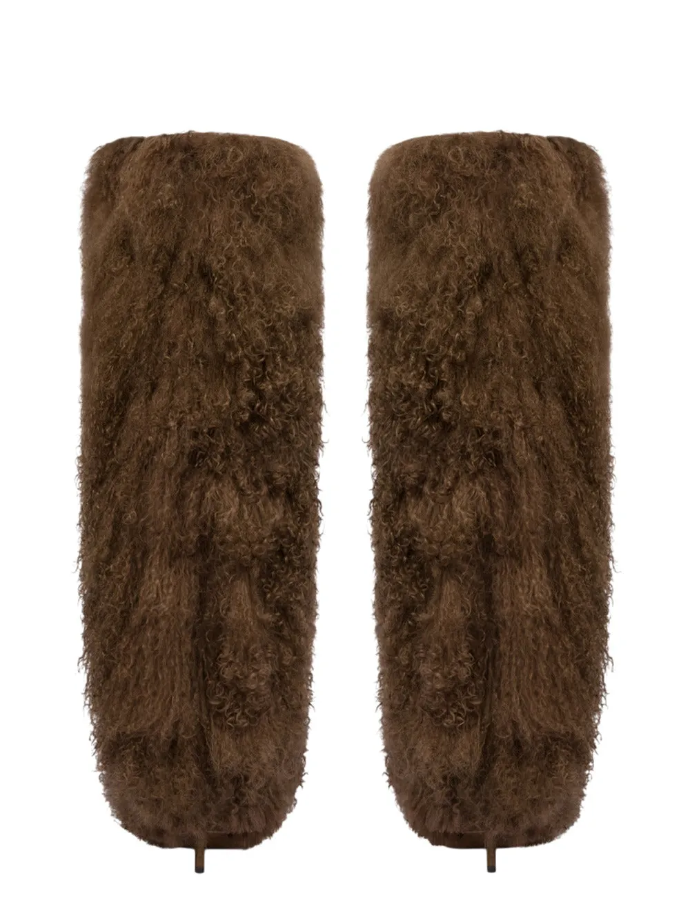 Furry Stiletto Boot sold by Wanan Luxury product image thumbnail 4