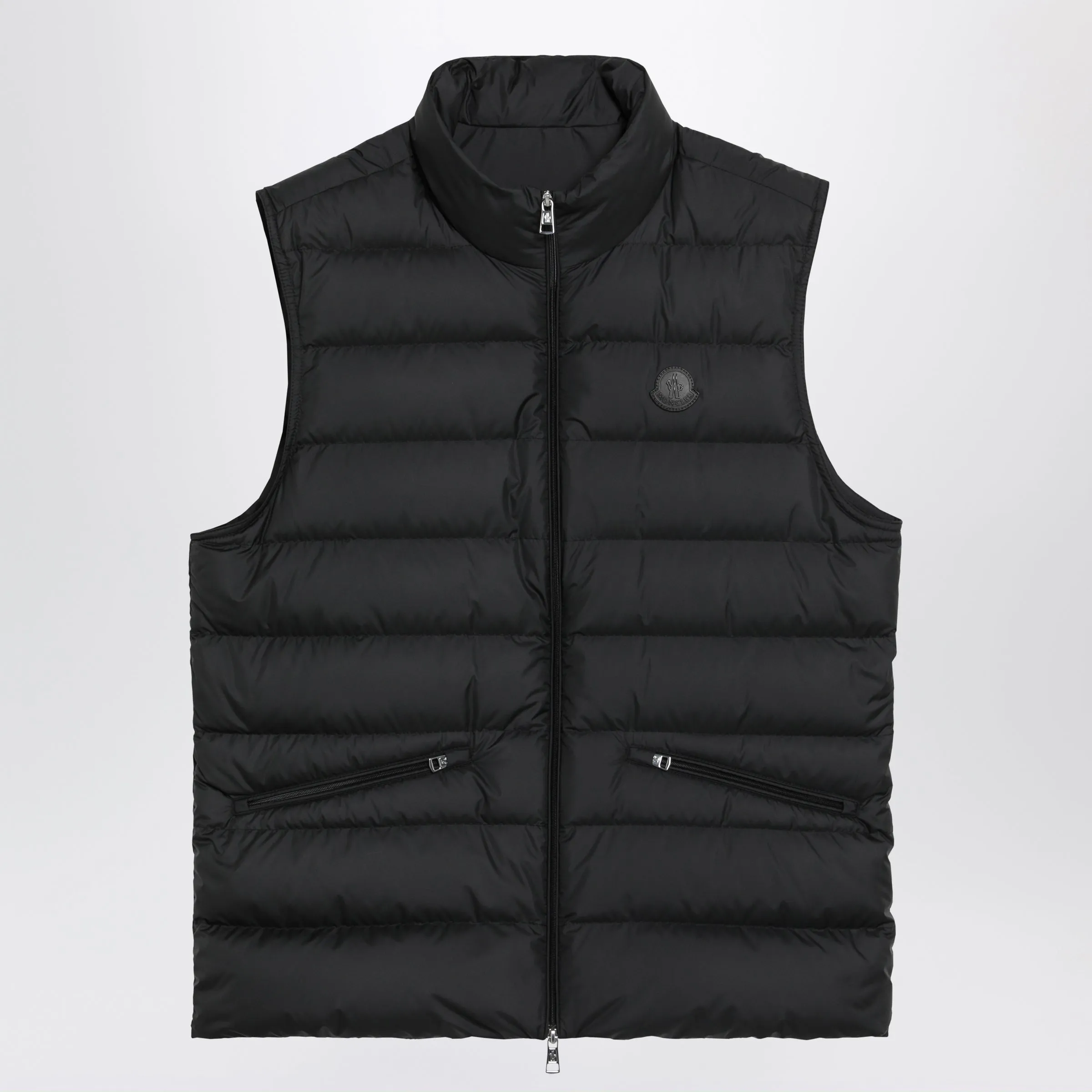 Lechtal Padded Zip Vest Black sold by Wanan Luxury