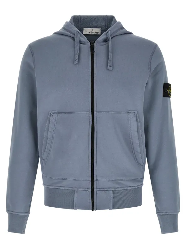 6100061 Sweatshirt Light Blue made by Stone Island