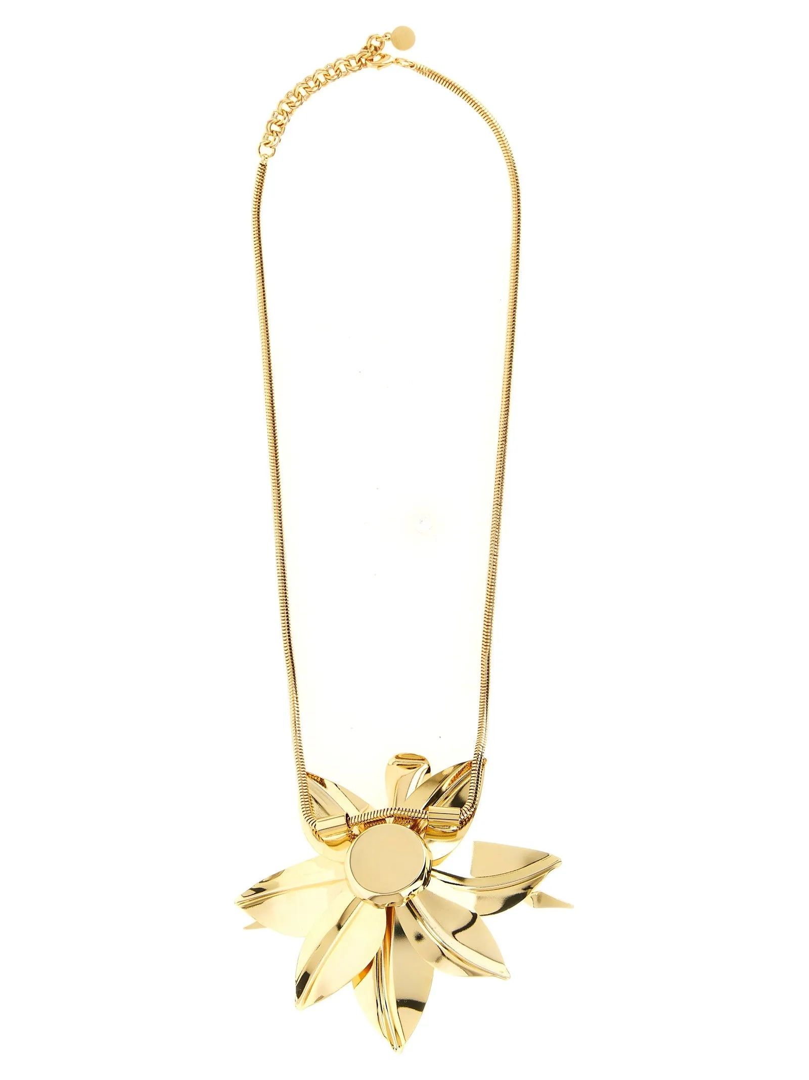 Flower Pendant Necklace Jewelry Gold sold by Wanan Luxury product image thumbnail 2