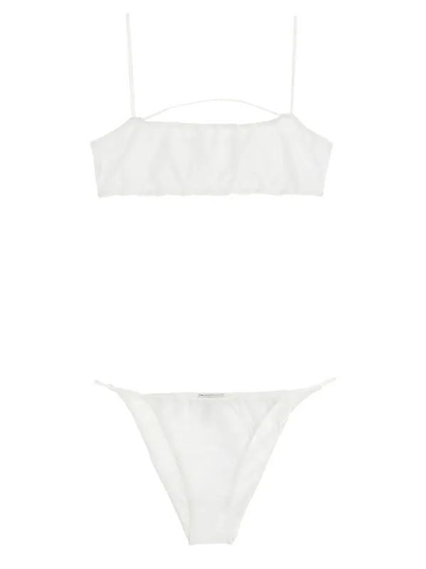 Sporty Line Beachwear White made by Wanan Luxury