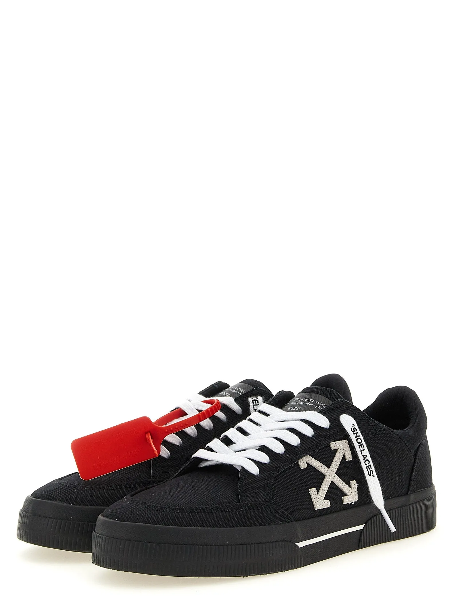 Vulcanized Sneakers White/Black sold by Wanan Luxury product image thumbnail 2