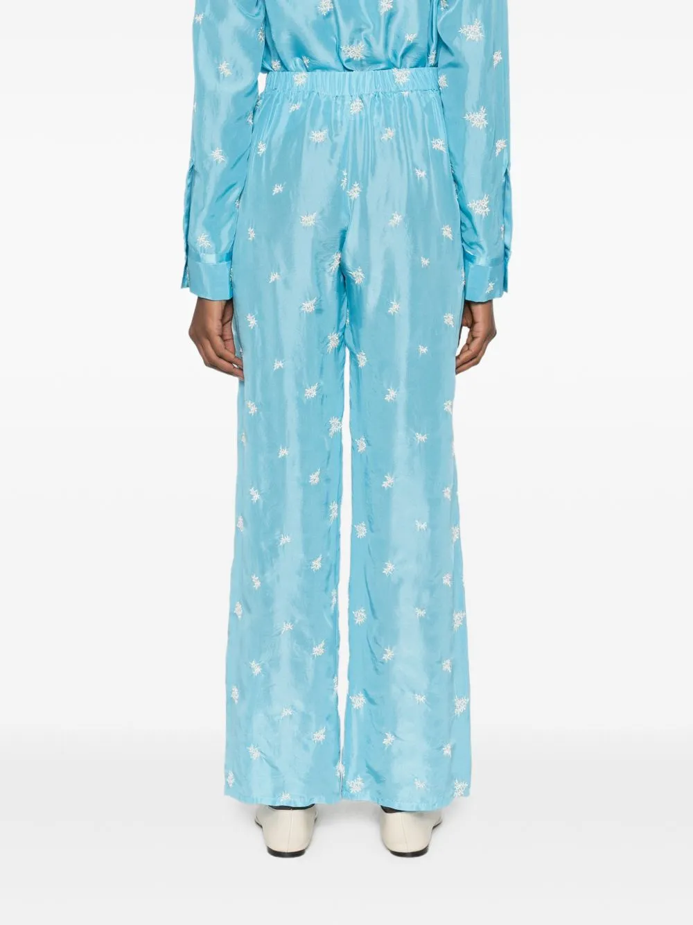 Embroidered Silk Trousers sold by Wanan Luxury product image thumbnail 5