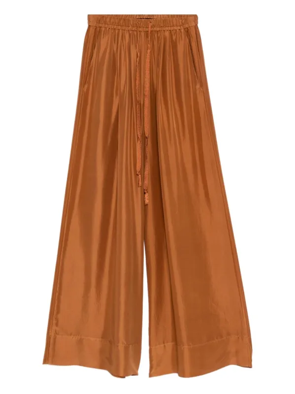 Silk Drawstring Trousers made by Forte Forte