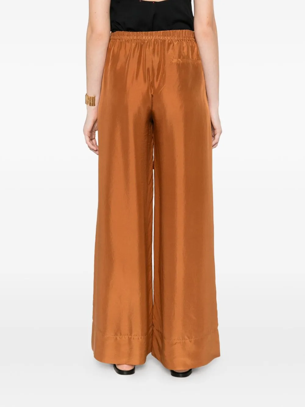 Silk Drawstring Trousers sold by Wanan Luxury product image thumbnail 5